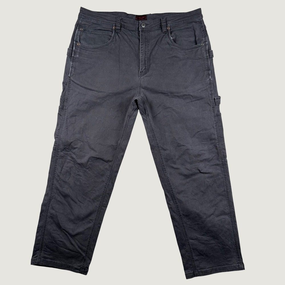 Five Brother Carpenter Pants Mens Utility Workwear Stretch 38x30 Gray Gorpcore